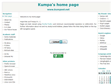 Tablet Screenshot of kumpost.net